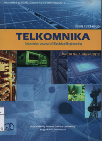 TELKOMNIKA , Indonesian Journal Of Electrical Engineering  Vol.10 No.1 March 2012