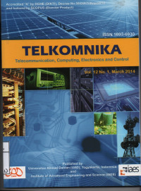 TELKOMNIKA,Telecommunication, Computing, Electronics and Control Vol. 12 No.1 March 2014