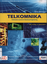 TELKOMNIKA , Indonesian Journal Of Electrical Engineering Vol. 10 No.2 June 2012