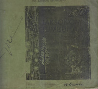 Taksonomi Tumbuhan (Taksonomi Khusus)