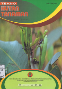 Image of Tekno Hutan Tanaman Vol. 7, No. 2, Agustus 2014