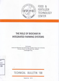 Image of The Role Of Biochar In Integrated Farming System, Technical Bulletin 198