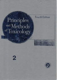 Principles And Methods of Toxicology Fourth Edition 2