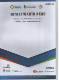 Jurnal WARTA AKAB Vol 47 No.2