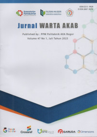 Jurnal Warta Akab Vol 47 No,1 Juli tahun 2023