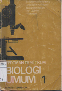 Image of Pedoman Pratikum Biologi Umum