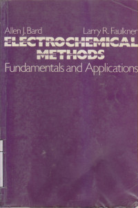 Electrochemical Methods Fundamental and Applications