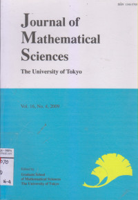 Journal Of Mathematical Sciences vol.15 no.1 2008