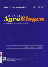 Jurnal AgroBiogen vol.11 no.2 Agustus 2015