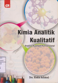 Kimia Analitik Kualitatif analisis kualitatif konvensional