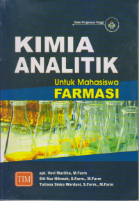 Kimia Analitik untuk farmasi