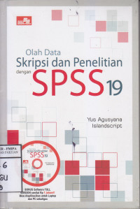 Image of Olah Data Skripsi dan Penelitian dengan SPSS 19
