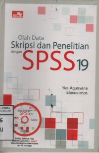 Olah Data Skripsi dan Penelitian dengan SPSS 19