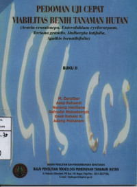 Image of Pedoman Uji Cepat Viabilitas Benih Tanaman Hutan buku 2 2014