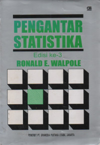 Image of PENGANTAR STATISTIKA EDISI KE 3
