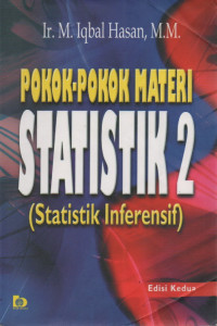 Image of POKOK POKOK MATERI STATISTIK 2 (Statistik Inferensif)