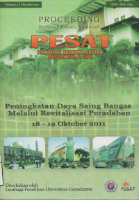 Image of Proceeding Seminar Ilmiah Nasional PESAT Psikologi, Ekonomi, Sastra, Arsitektur, & Sipil