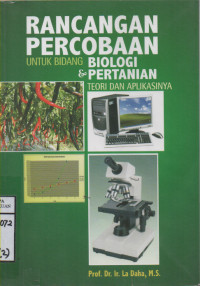 Rancangan Percobaan Untuk Bidang Biologi Dan Pertanian