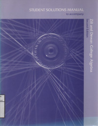 Image of STUDENT SOLUTIONS MANUAL