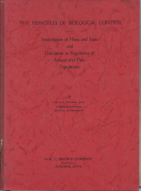 Image of The Principles Of Biological Control